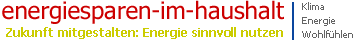 energiesparen im haushalt