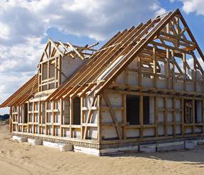 Gebäudeausrichtung nach Süden, wenig schatten,hausbau sonne